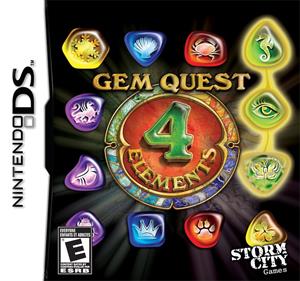 Gem Quest: 4 Elements - Box - Front Image