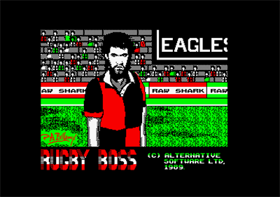 Rugby Boss - Screenshot - Game Title Image