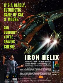 Iron Helix - Advertisement Flyer - Front Image