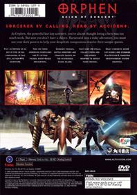 Orphen: Scion of Sorcery - Box - Back Image