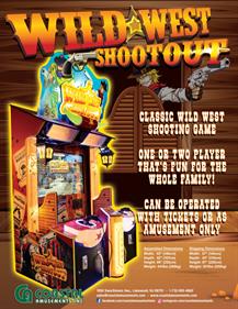 Wild West Shootout - Advertisement Flyer - Front