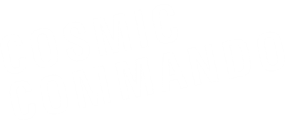 Cosmic Commando - Clear Logo Image