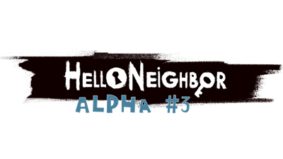 Hello Neighbor Alpha 3 - Clear Logo Image