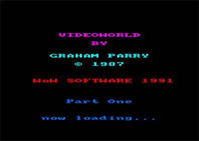 Videoworld - Screenshot - Game Title Image