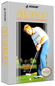 Jack Nicklaus' Greatest 18 Holes of Major Championship Golf - Box - 3D Image