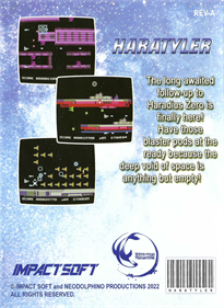 Haratyler - Box - Back Image