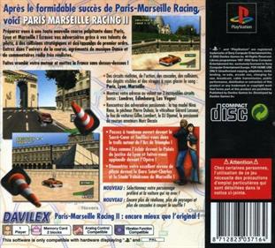Paris-Marseille Racing II - Box - Back Image