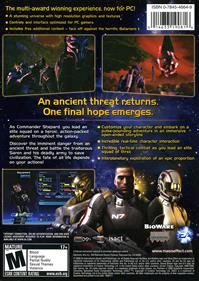Mass Effect - Box - Back Image