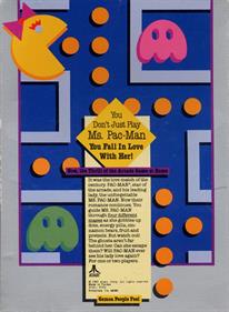Ms. Pac-Man - Box - Back Image