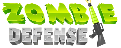 Zombie Defense - Clear Logo Image