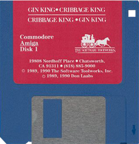 Cribbage King / Gin King - Disc Image