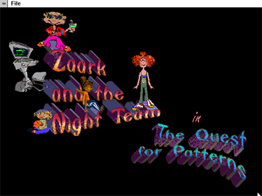 ZAARK and the Night Team: The Quest for Patterns - Screenshot - Game Title Image