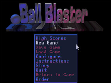 3D Ball Blaster - Screenshot - Game Select Image