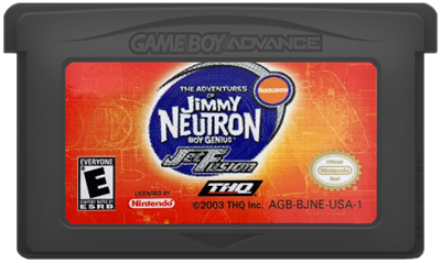 The Adventures of Jimmy Neutron Boy Genius: Jet Fusion - Cart - Front Image
