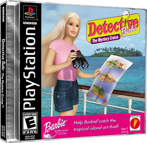 Detective Barbie: The Mystery Cruise - Box - 3D Image