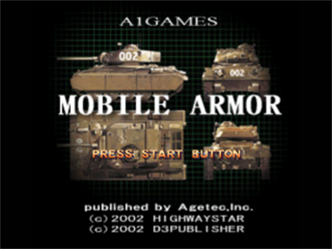 Mobile Armor - Screenshot - Game Title Image