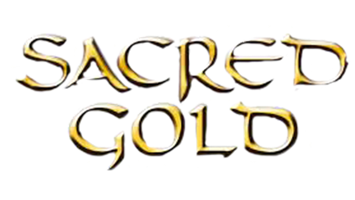 Sacred Gold - Clear Logo Image