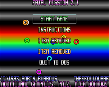 Fatal Mission 2 - Screenshot - Game Title Image