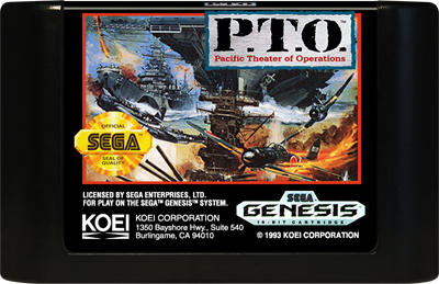 P.T.O.: Pacific Theater of Operations - Cart - Front Image