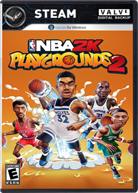 NBA 2K Playgrounds 2 - Box - Front - Reconstructed Image