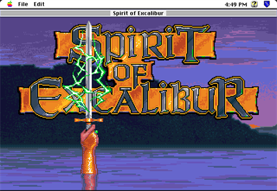 Spirit of Excalibur - Screenshot - Game Title Image