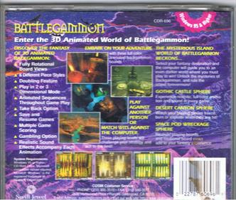 Battlegammon - Box - Back Image