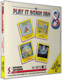 Play it again Sam 8 - Box - 3D Image