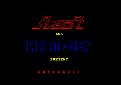 Laserwarp - Screenshot - Game Title Image