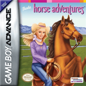 Barbie Horse Adventures: Blue Ribbon Race - Box - Front Image
