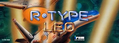 R-Type Leo - Arcade - Marquee Image