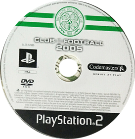 Club Football 2005: Celtic FC - Disc Image