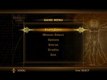The Da Vinci Code - Screenshot - Game Select Image