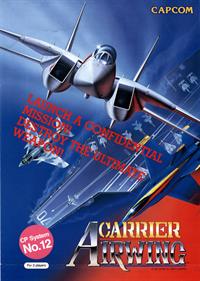 Carrier Air Wing - Advertisement Flyer - Front Image