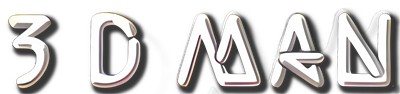 3-D Man - Clear Logo Image