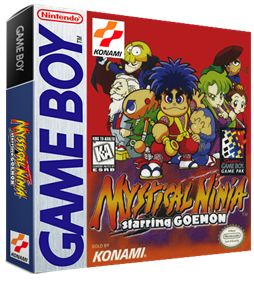 Mystical Ninja: Starring Goemon - Box - 3D Image