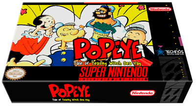 Popeye: Ijiwaru Majo Sea Hag no Maki - Box - 3D Image