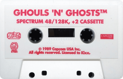 Ghouls 'n Ghosts - Cart - Front Image