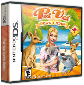 Pet Vet Down Under - Box - 3D Image