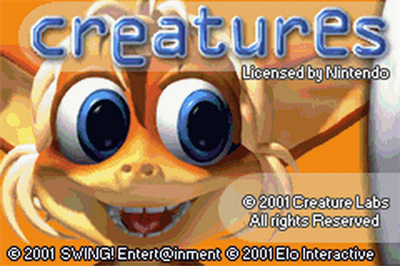 Creatures - Screenshot - Game Title Image