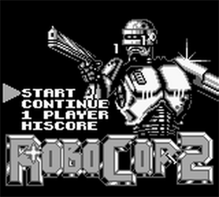 RoboCop 2 - Screenshot - Game Title Image