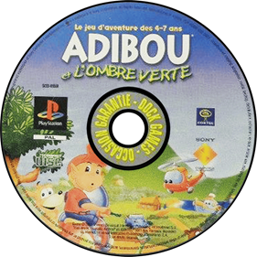 Adibou et L'Ombre Verte - Disc Image