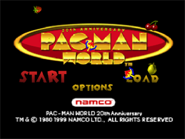 Pac-Man World - Screenshot - Game Title Image