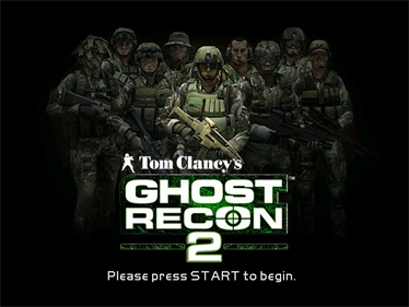 Tom Clancy's Ghost Recon 2: Summit Strike - Screenshot - Game Title Image