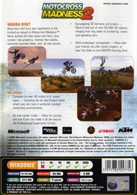Motocross Madness 2 - Box - Back Image