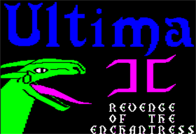Ultima II: Revenge of The Enchantress - Screenshot - Game Title Image