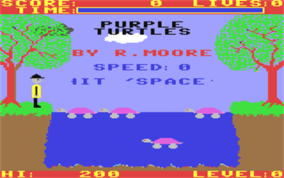 Purple Turtles - Screenshot - Game Title Image