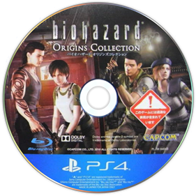 Resident Evil: Origins Collection - Disc Image
