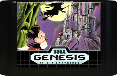 Castle of Illusion Starring Mickey Mouse - Cart - Front Image