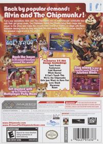 Alvin and the Chipmunks: The Squeakquel - Box - Back Image