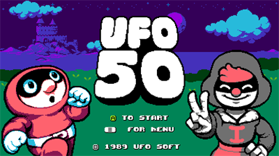 UFO 50 - Screenshot - Game Title Image